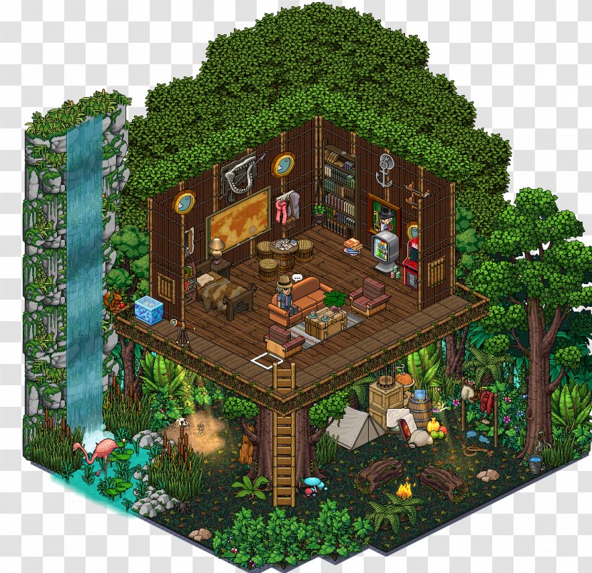 Tree Memory Biome Instagram - Habbo House Transparent PNG