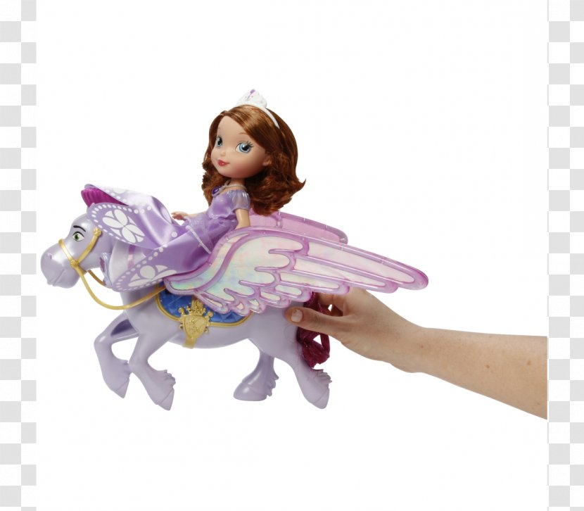 Doll Disney Sofia The First Portable Playset Toy Amazon.com Princess Friends Figures Set Amber Hildegard - Mattel Transparent PNG