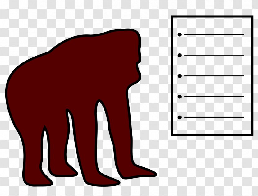 Indian Elephant Animal Human Behavior - Watercolor - Orangutan Vector Transparent PNG