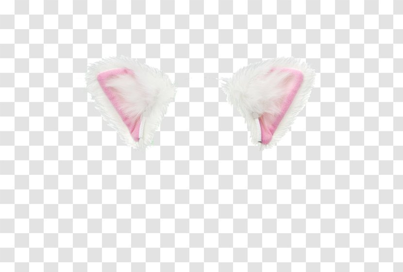 Pink M - Bunny Ear Transparent PNG