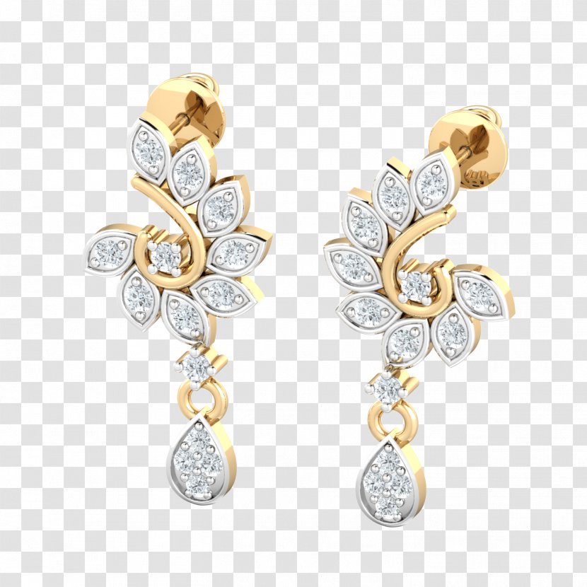 Earring Body Jewellery Bling-bling Diamond - Earrings Transparent PNG
