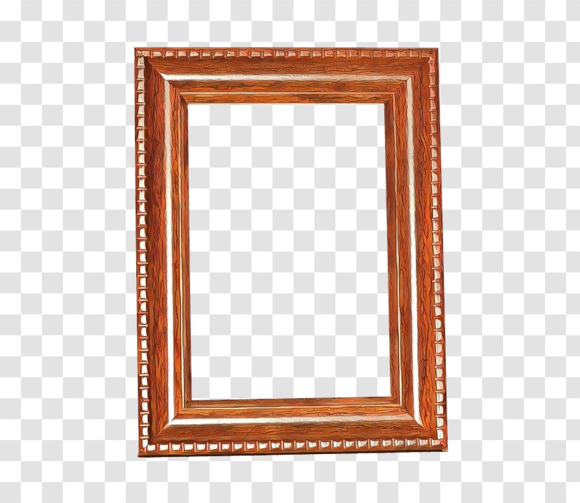 Wood Background Frame - Bead - Interior Design Mirror Transparent PNG