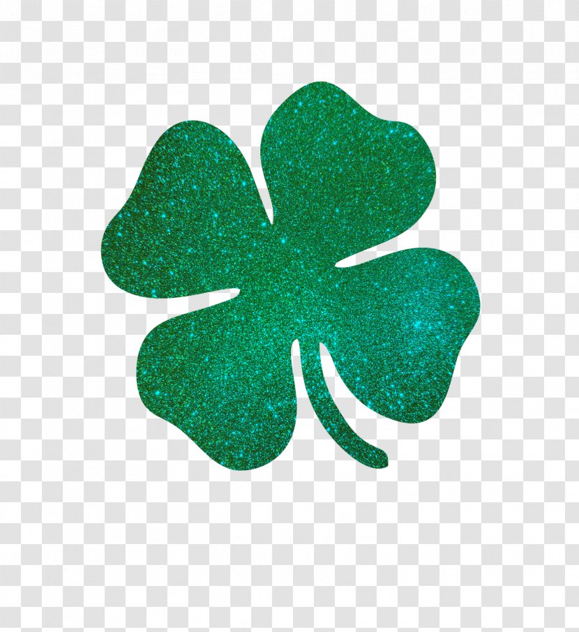 Shamrock T-shirt Spa Saint Patrick's Day Glitter - Green Transparent PNG