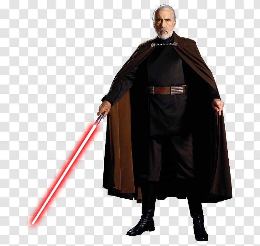 Count Dooku Yoda Anakin Skywalker Qui-Gon Jinn Chewbacca - Jedi - Star Wars Transparent PNG