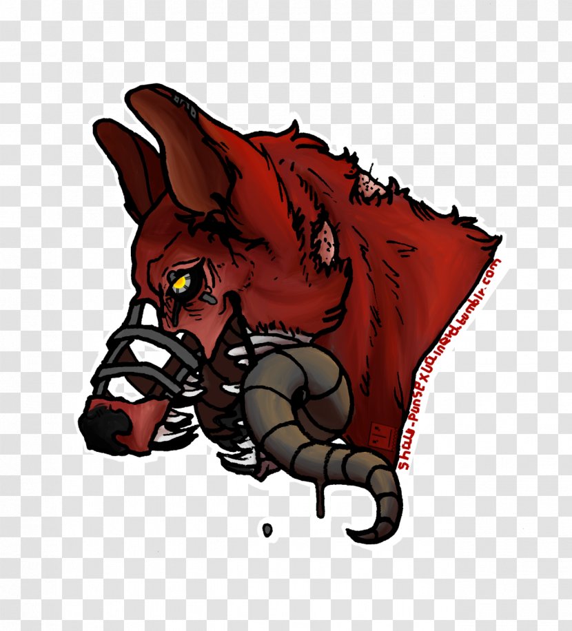 Five Nights At Freddy's Animatronics Nightmare - Foxy Transparent PNG