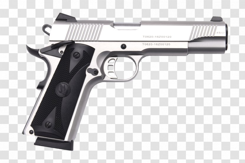 Beretta M9 M1911 Pistol .45 ACP TİSAŞ Firearm - Airsoft - 7.62 Mm Caliber Transparent PNG
