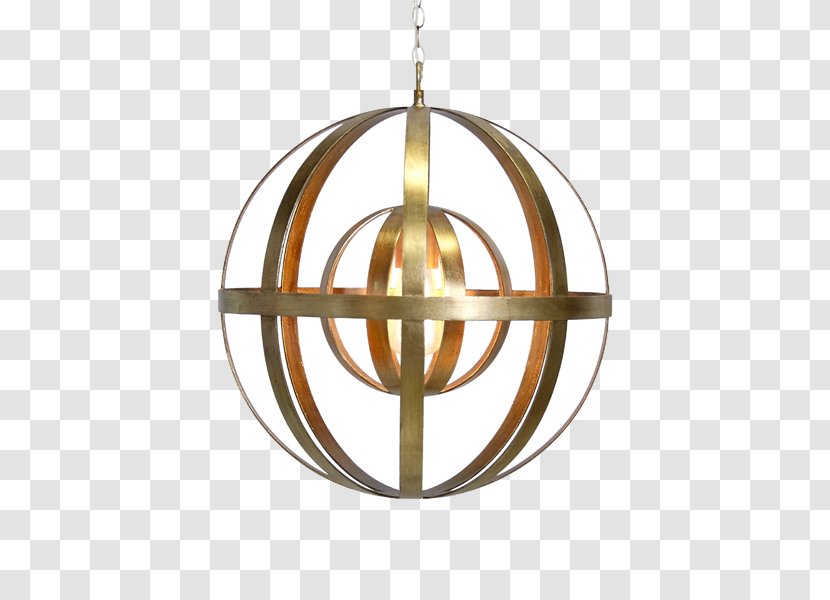 Pendant Light Fixture Chandelier Lighting - Gold Transparent PNG