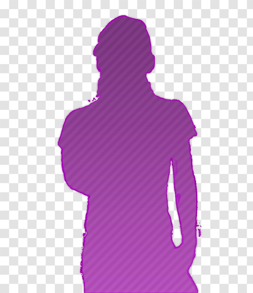 Shoulder Sleeve Pink M Font - Purple Transparent PNG