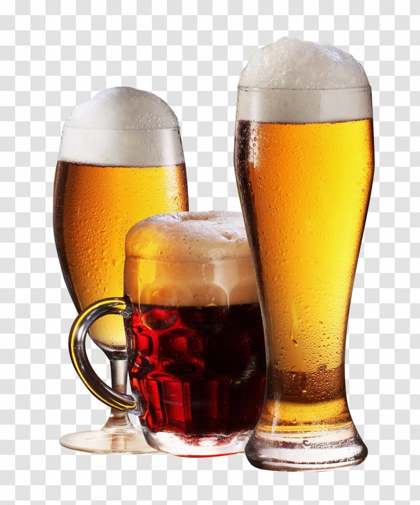 Beer Glassware Distilled Beverage Mug - Glass - Transparent Transparent PNG