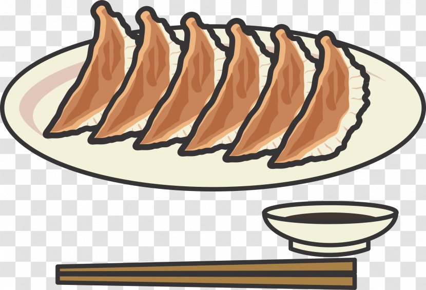 Jiaozi Dumpling Clip Art - 1 Plat Of Rice Transparent PNG