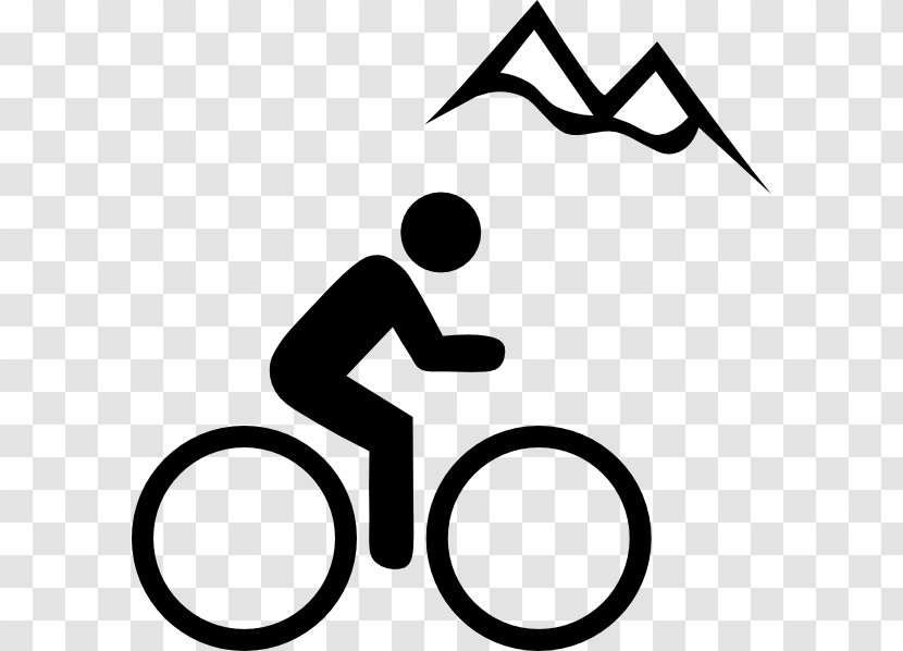Mountain Bike Bicycle Cycling Clip Art - Free Content - Cross Cliparts Transparent PNG