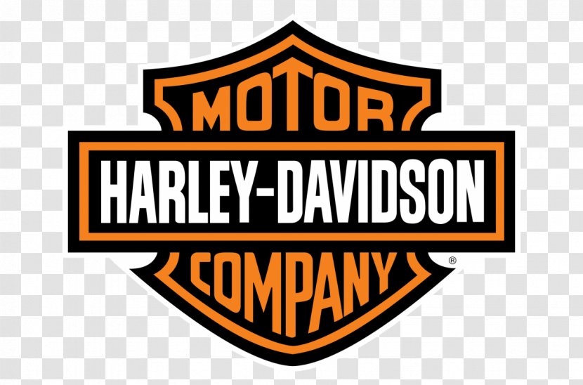 Logo Brand Harley-Davidson Motorcycle Symbol - Orange Transparent PNG