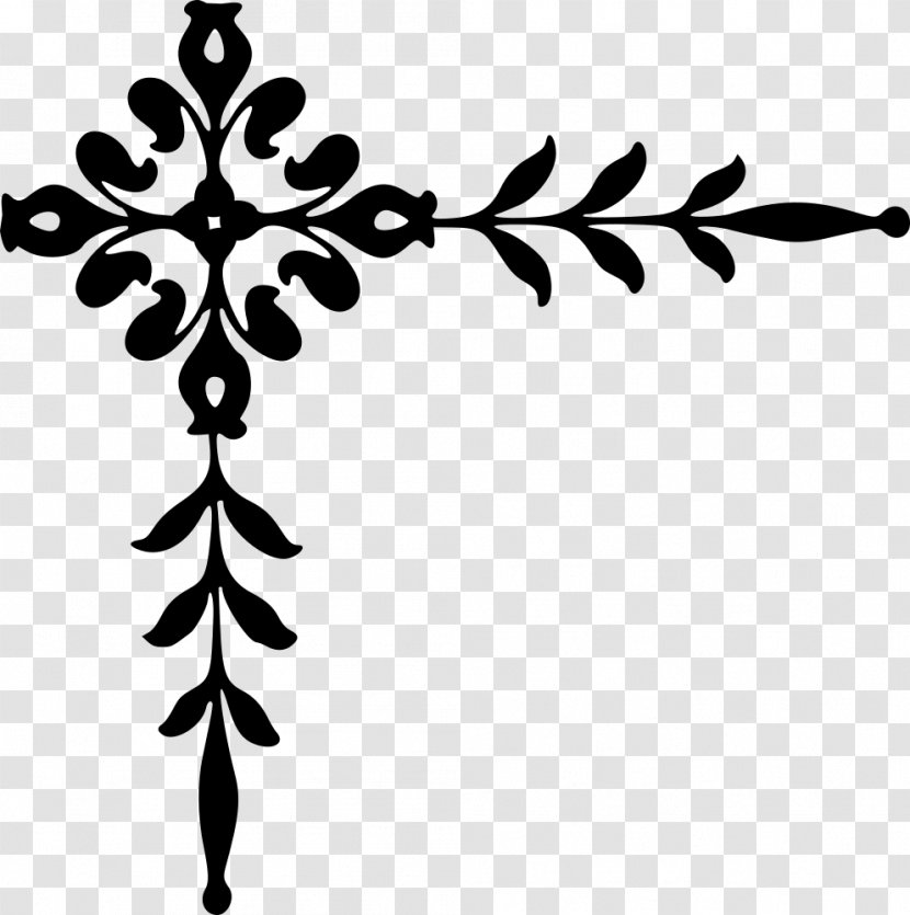 Ornament Clip Art - Symbol - Monochrome Transparent PNG