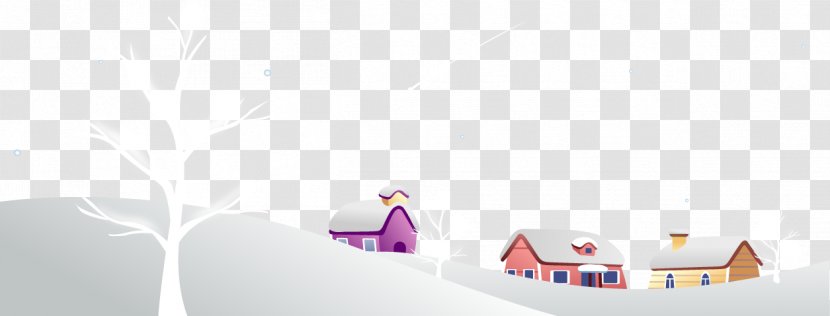 Paper Brand Pattern - Pink - Vector Snow Village Transparent PNG