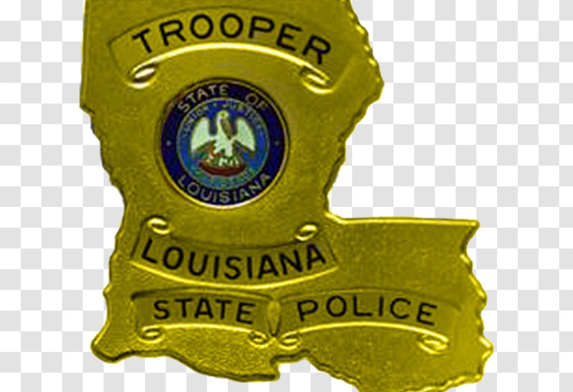 Louisiana State Police - Brand - Troop I Badge TrooperPolice Transparent PNG