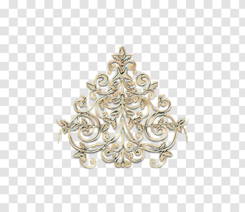 Gold Christmas - Pendant - Ornament Jewellery Transparent PNG