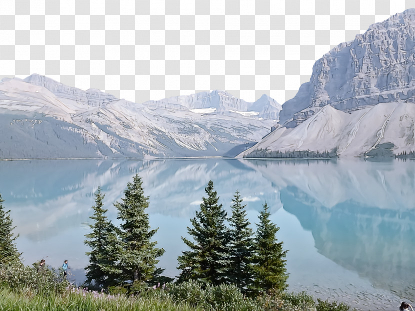 Glacial Lake Glacier Mount Scenery Moraine Fjord Transparent PNG