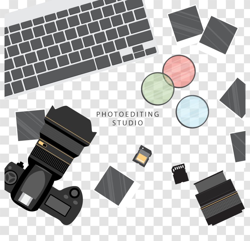 Photography Logo Photographer - Vector SLR Cameras Computer Transparent PNG