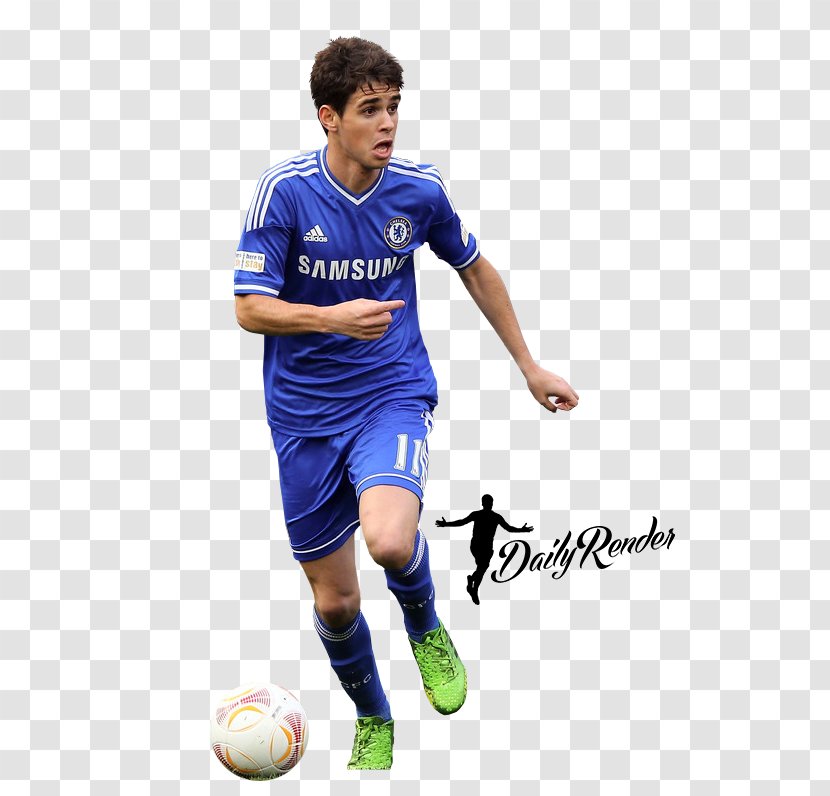 Oscar Chelsea F.C. Football Rendering - Soccer Player Transparent PNG
