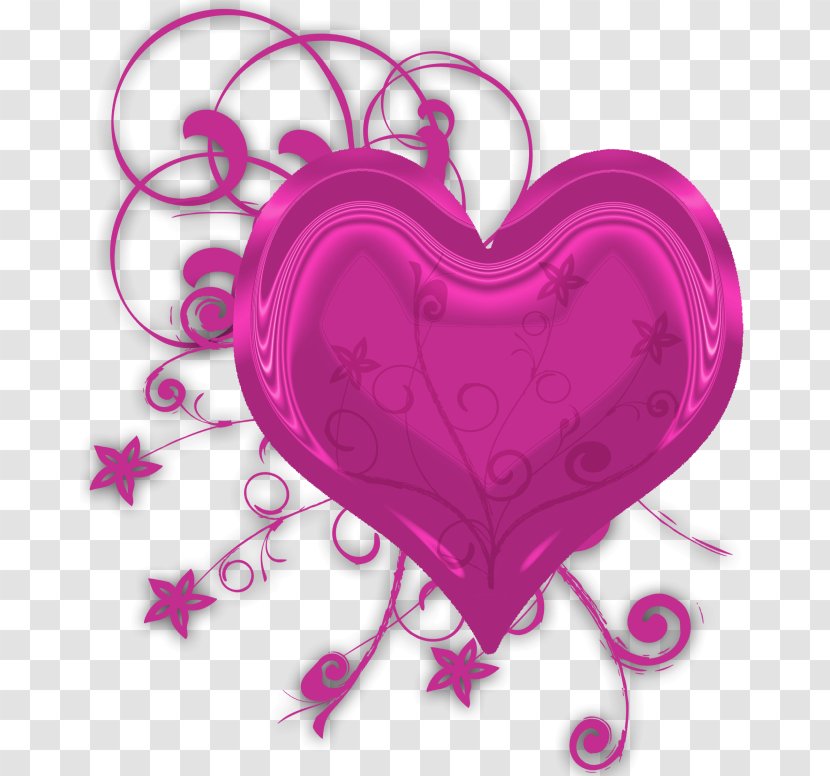 Valentine's Day Pink M Organism Clip Art - Cartoon Transparent PNG