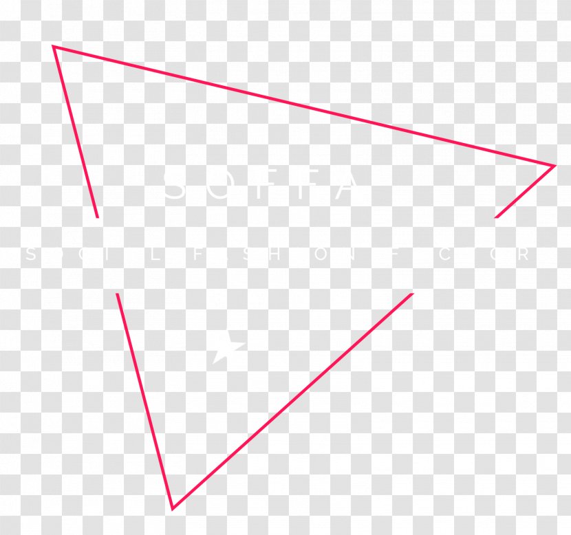 Line Triangle Point Pink M - Symmetry Transparent PNG