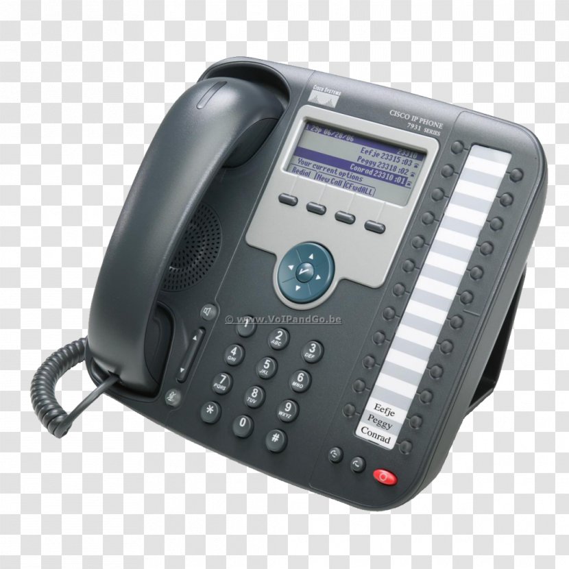 Cisco 7975G VoIP Phone Telephone Unified Communications Manager Systems - Voice Over Ip - 7940g Transparent PNG