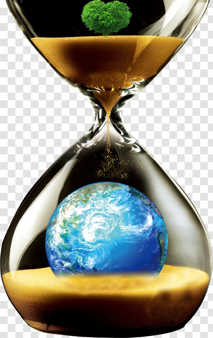 Hourglass - Template - Earth,protect The Earth Transparent PNG