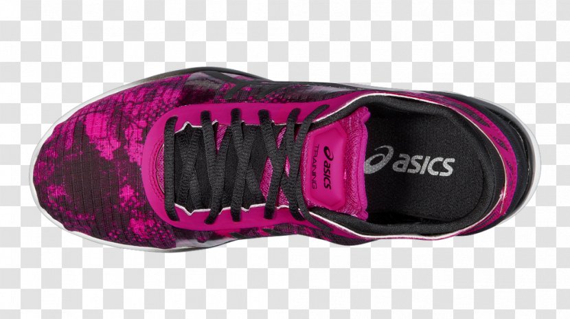 Asics Womens Gel Fit Nova Sneakers Carbon Sports Shoes Women's Gel-Fit - Athletic Shoe - White Pink Tennis For Women Transparent PNG