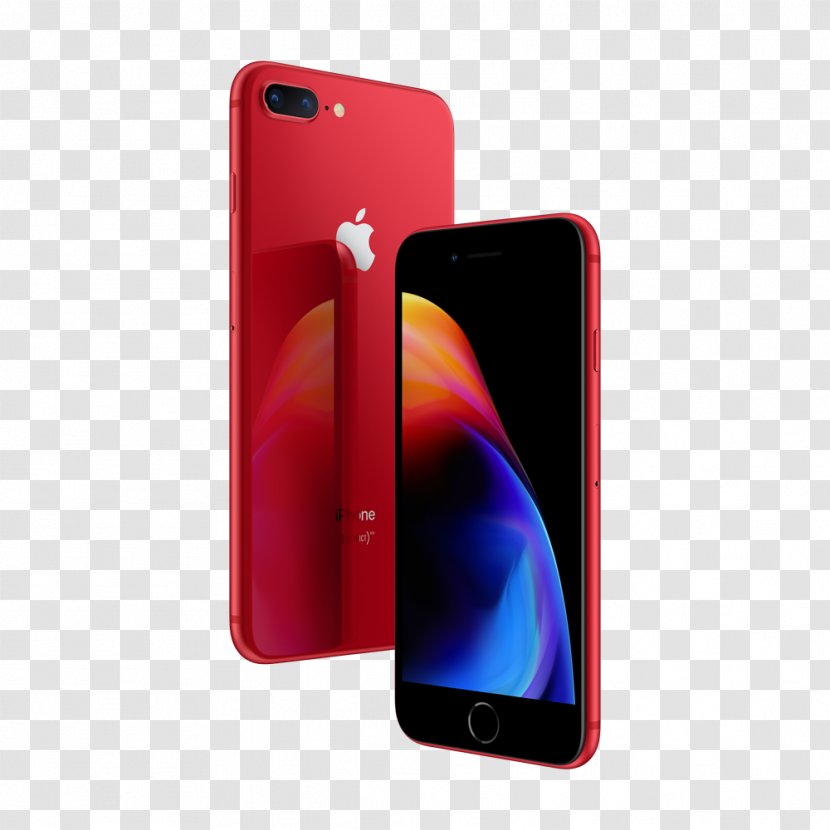 Apple IPhone 8 Plus 7 Product Red 256GB - Feature Phone - RedApple Transparent PNG