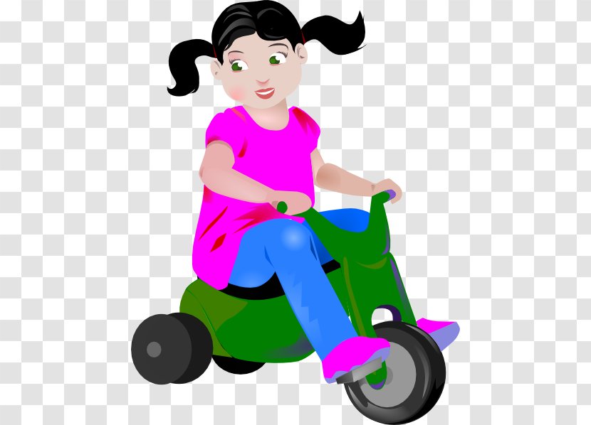 Clip Art Bicycle Tricycle Openclipart Image - Tree Transparent PNG