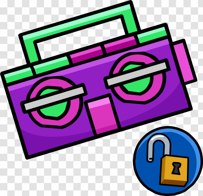 Club Penguin Boombox Image - Akiva Schaffer Transparent PNG