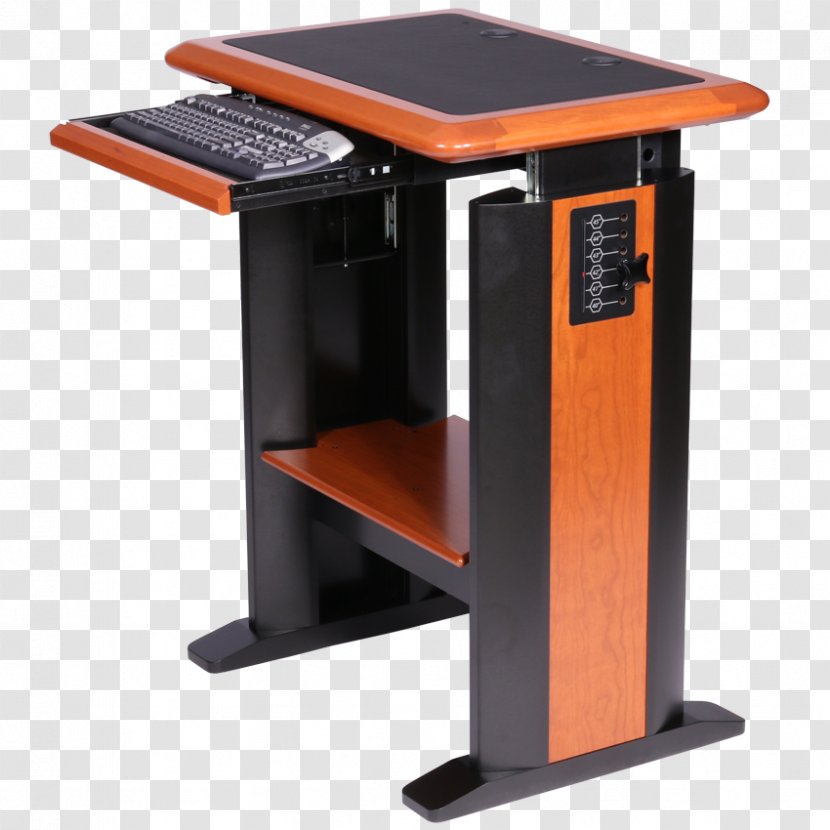 Standing Desk Computer Office & Chairs Transparent PNG