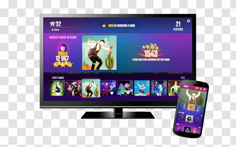 Just Dance Now Television Android Transparent PNG