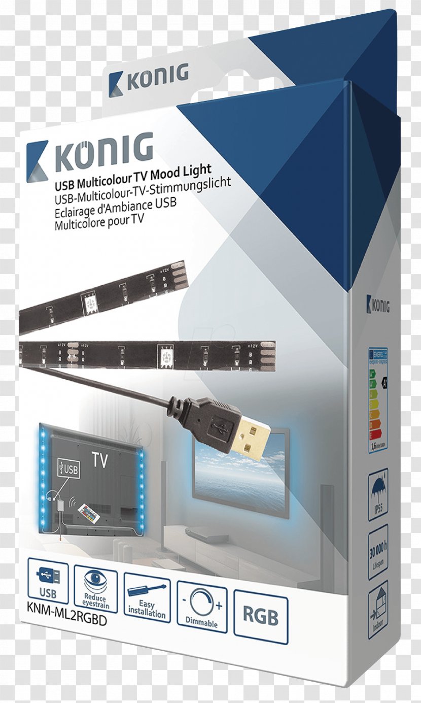 Light-emitting Diode LED-backlit LCD Television LED Strip Light Backlight - Electronics Accessory Transparent PNG