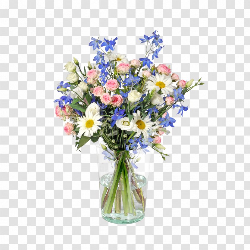 Floral Design Cut Flowers Vase - Flowering Plant Transparent PNG