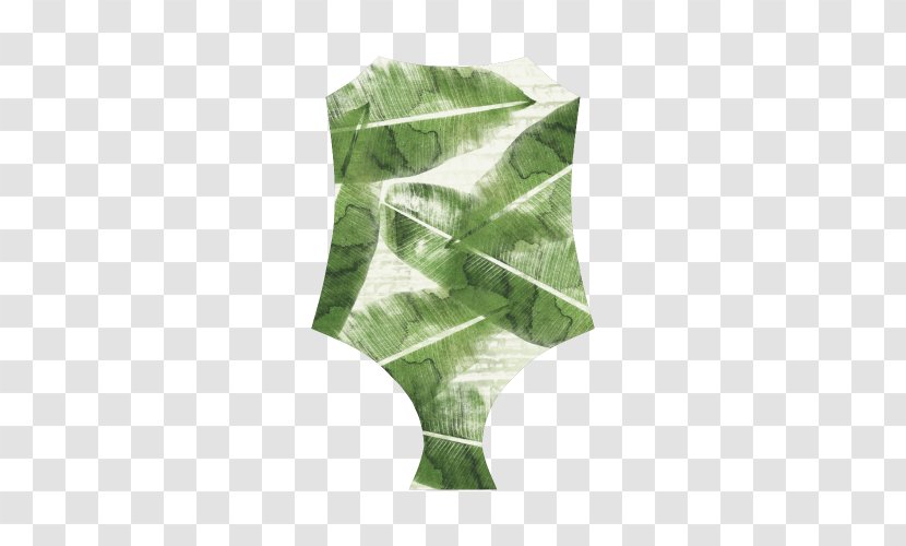 Green Leaf - Banana Leave Transparent PNG