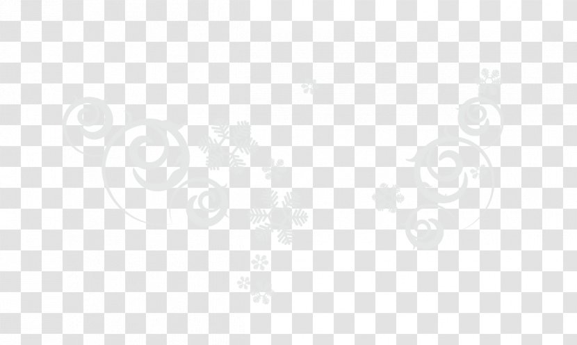 White Pattern - Vector Snowflake Transparent PNG