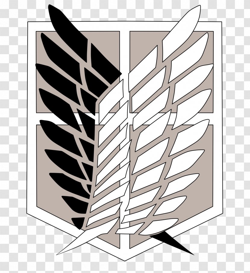 A.O.T.: Wings Of Freedom Eren Yeager Attack On Titan Logo - Cartoon - Silhouette Transparent PNG