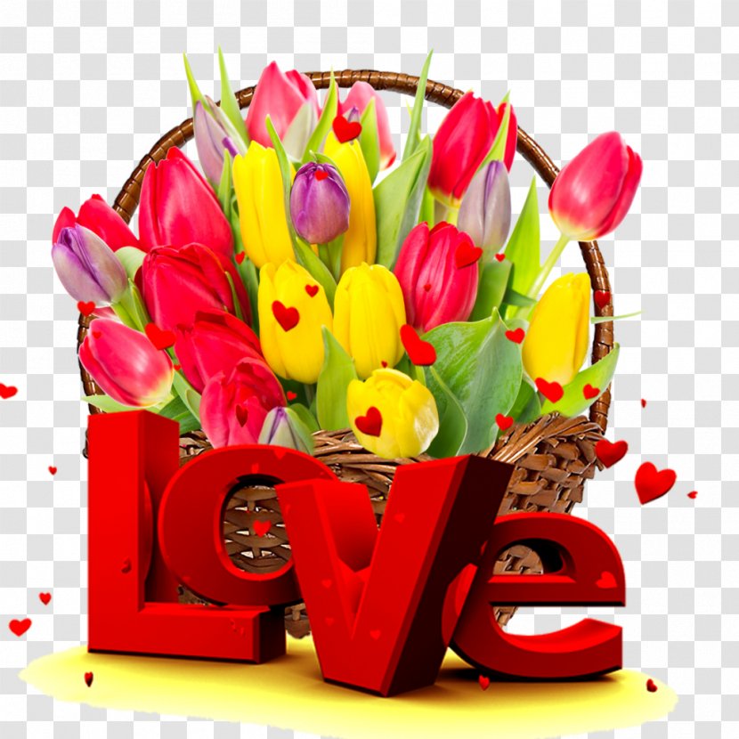 Love Gratis - Cut Flowers - Creative Holiday Transparent PNG