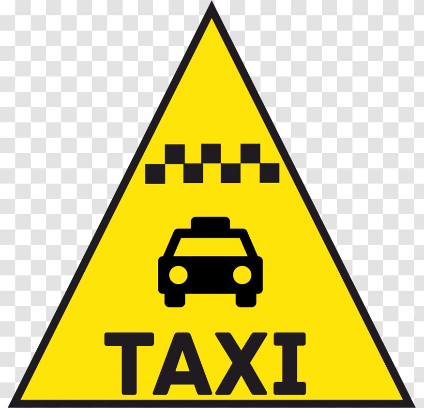 Taxi Logo Image Vector Graphics Illustration - Text Transparent PNG