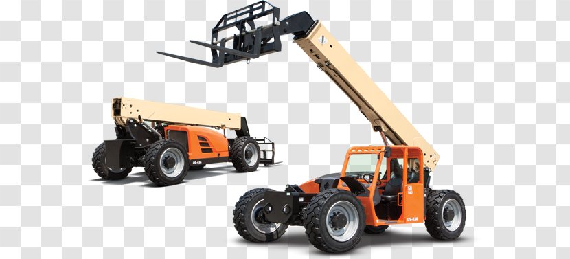 Forklift Telescopic Handler Equipment Rental Heavy Machinery Architectural Engineering - Construction Transparent PNG