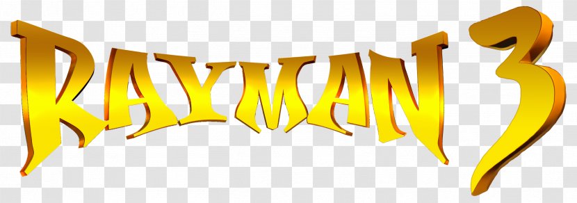Rayman 3: Hoodlum Havoc Origins Logo Video Game 4 - Text Transparent PNG