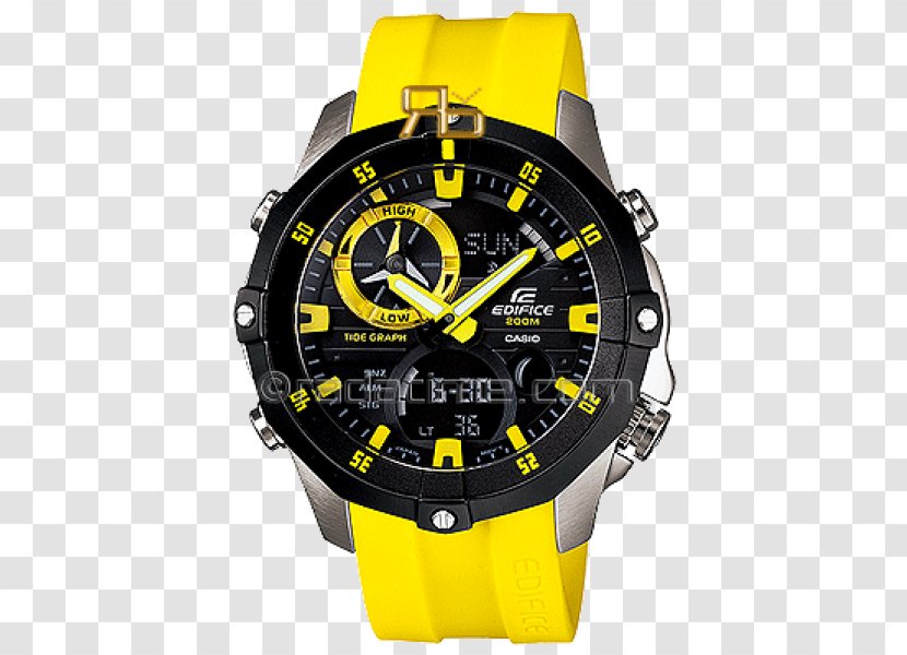 Casio Edifice Watch Chronograph G-Shock - Strap Transparent PNG
