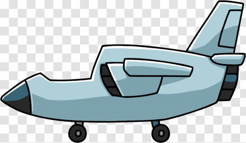 Clip Art Scribblenauts Unlimited Jet Aircraft Fighter - Airplane Transparent PNG