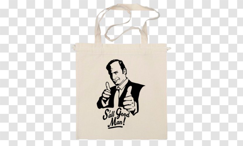 T-shirt Saul Goodman Walter White Handbag Clothing - Tote Bag Transparent PNG