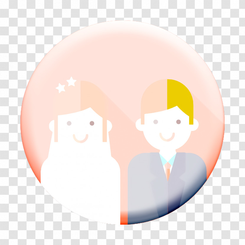 Newlyweds Icon Bride Icon Family Icon Transparent PNG