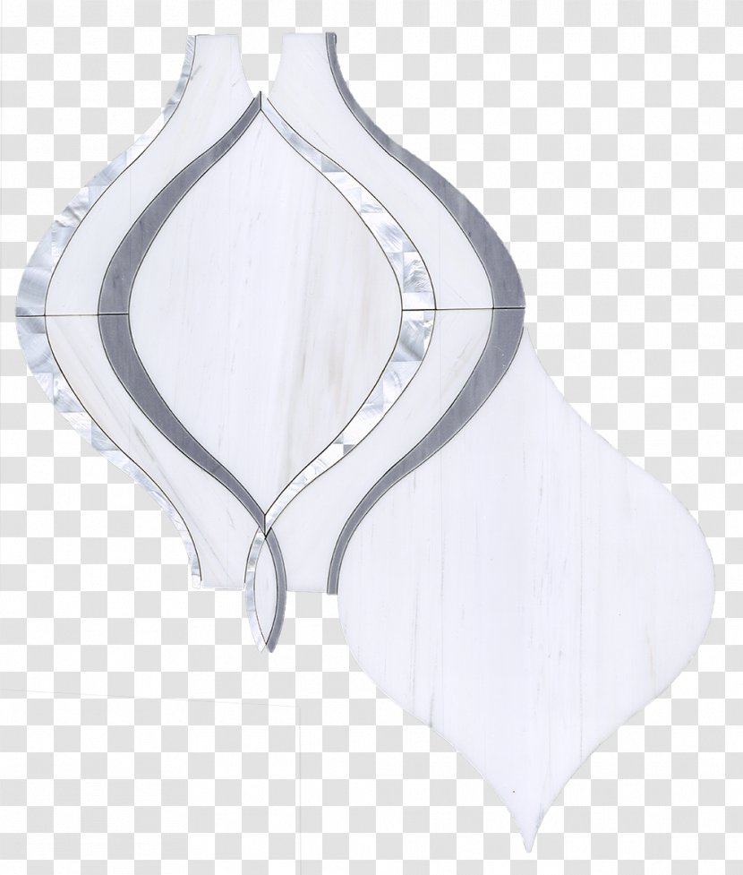 Neck Line - White - Design Transparent PNG