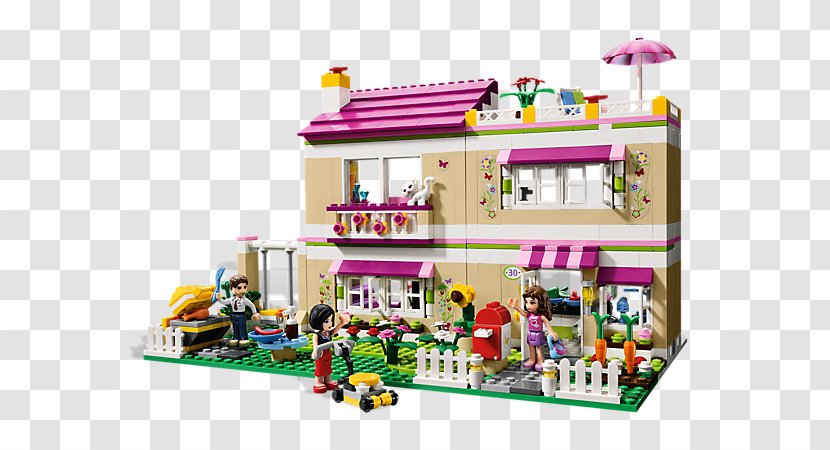 LEGO 3315 Friends Olivia's House Toy Lego Minifigure - Block - Pizza In Kind Transparent PNG