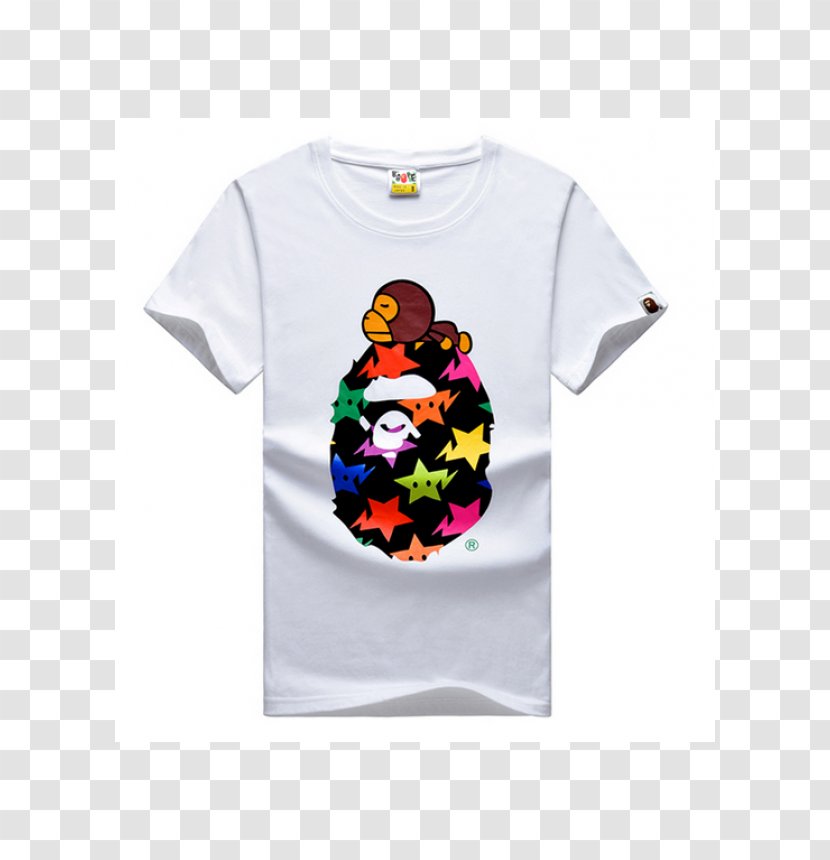 T-shirt Clothing A Bathing Ape Skreened - Milo Transparent PNG