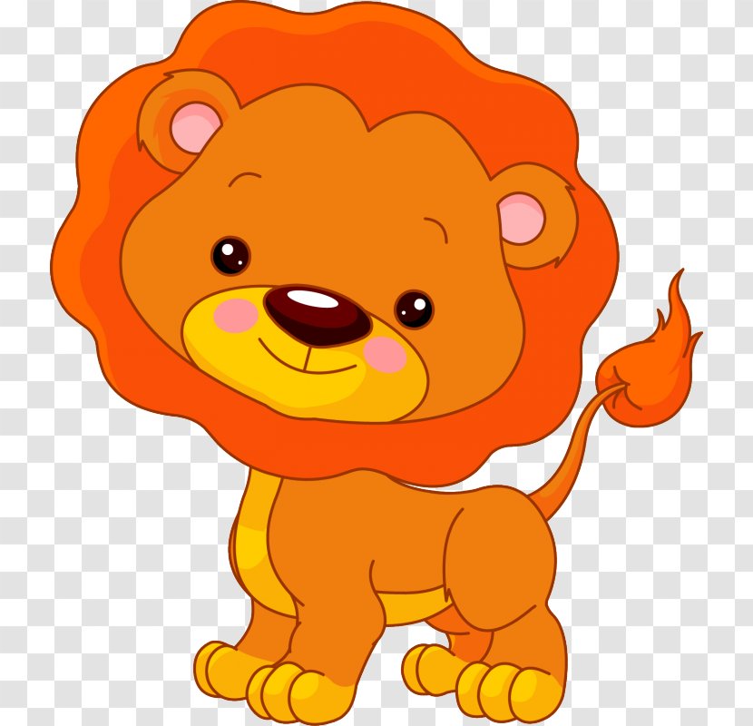 Lion Cartoon Tiger - Watercolor Transparent PNG